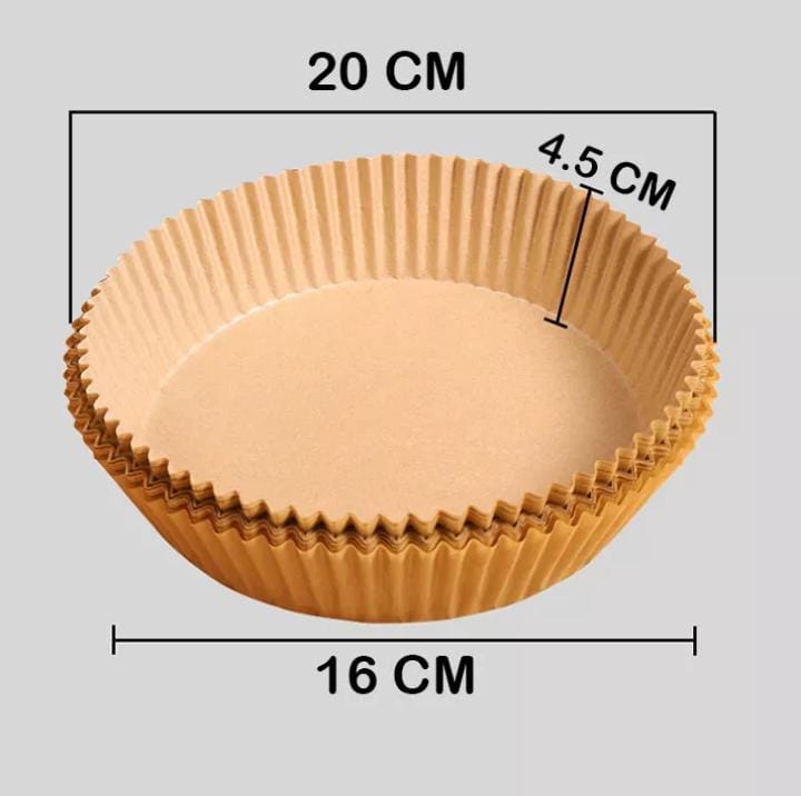 Papel Antiadherente para Freidoras de Aire x 100