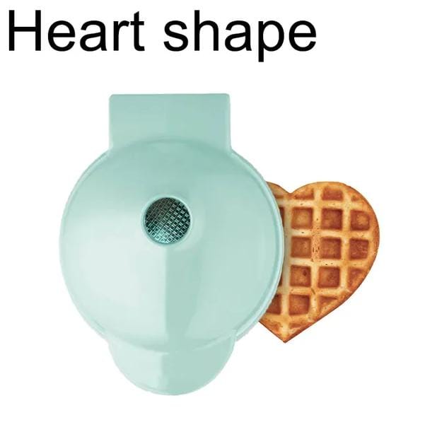 Mini Waflera Eléctrica Corazón
