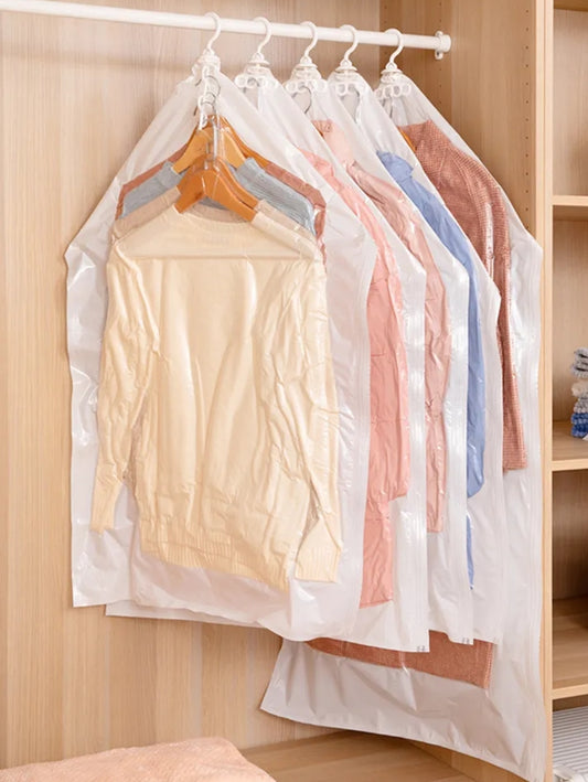 Bolsas al Vacío con Colgador para 4 Prendas