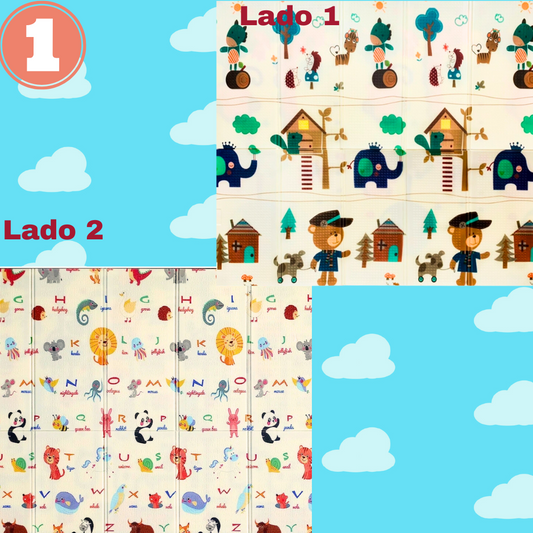 Alfombra anticaídas para bebés Mediano