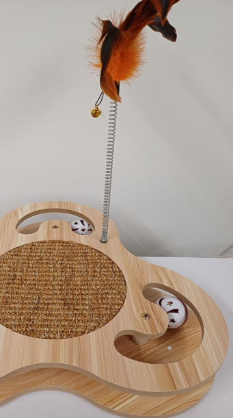 Juguete Rascador Modelo Trebol