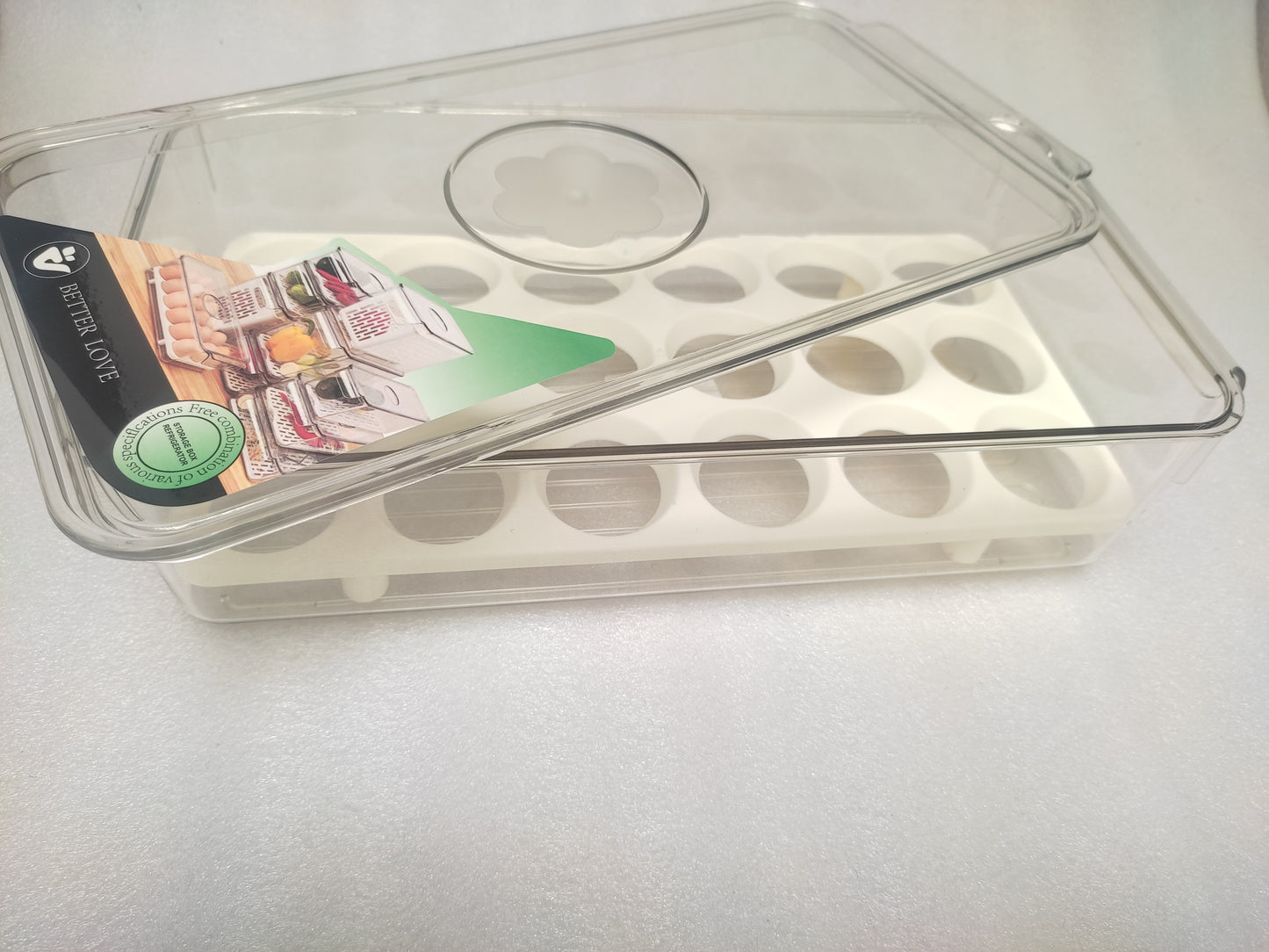 Organizador Acrilico para Huevos x 18