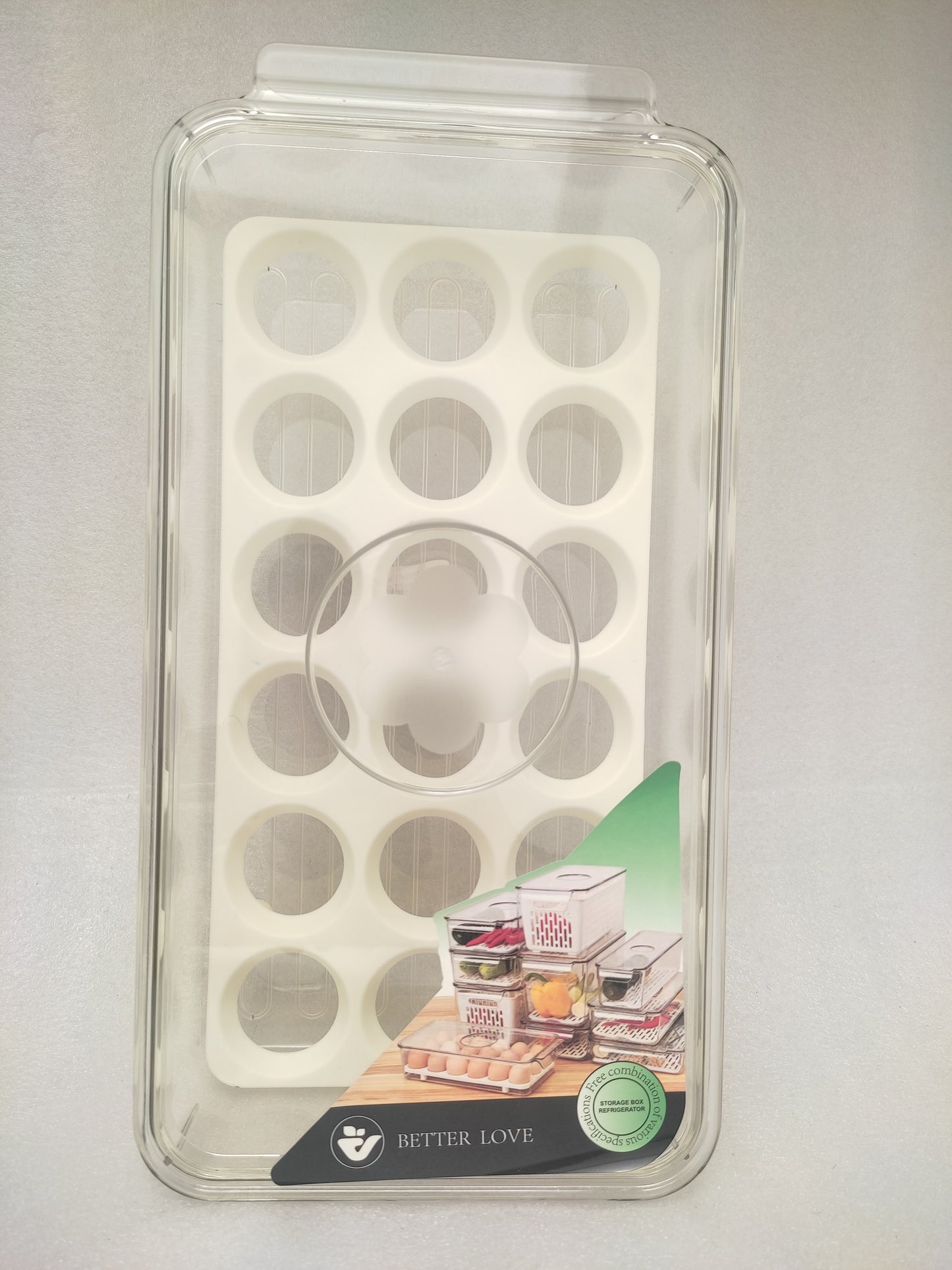 Organizador Acrilico para Huevos x 18