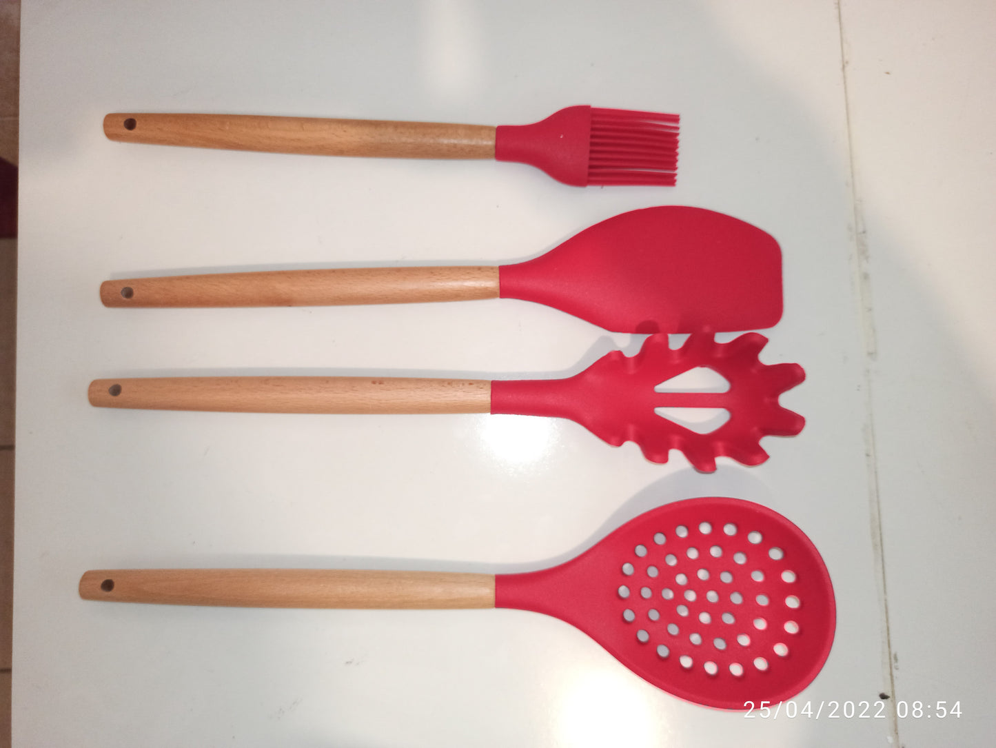 Set de Utensilios de Silicona para Cocinar