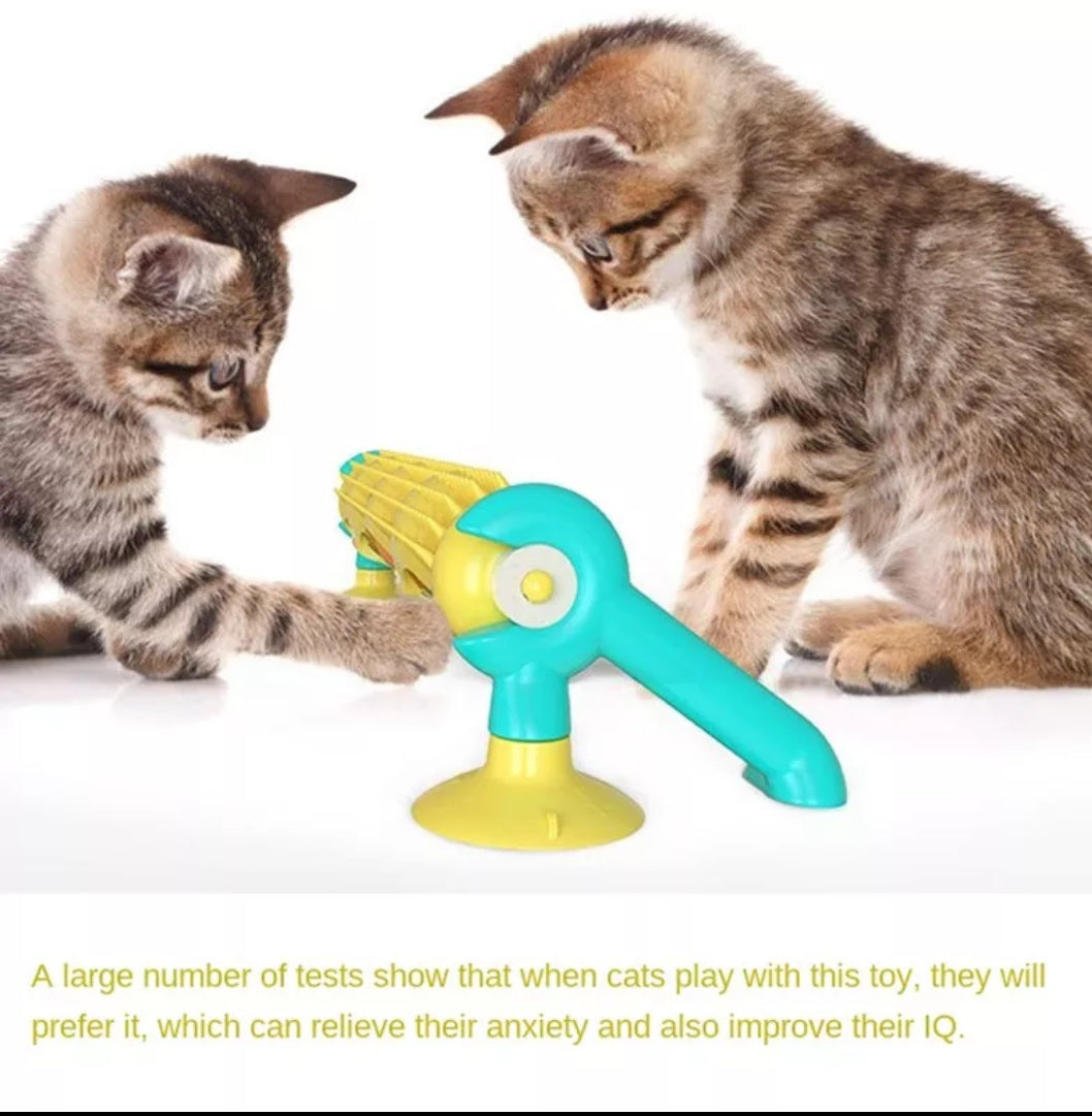 Juguete Interactivo con Ventosa para Gatos