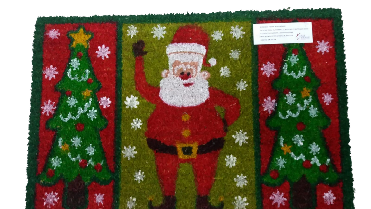 Felpudos Navideños Ecológicos Fibra de Coco