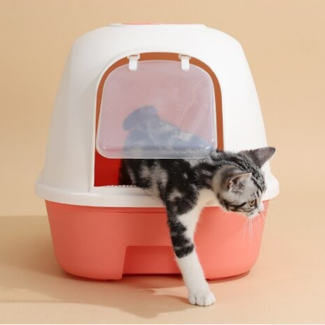 Arenero para Gato con Bandeja