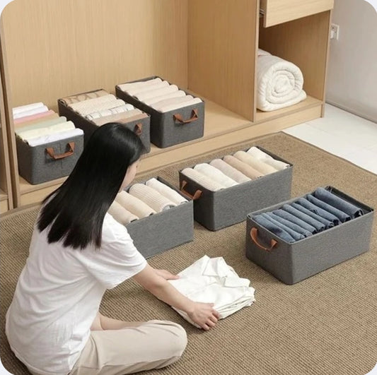 Organizador Plegable para Closet con Varillas