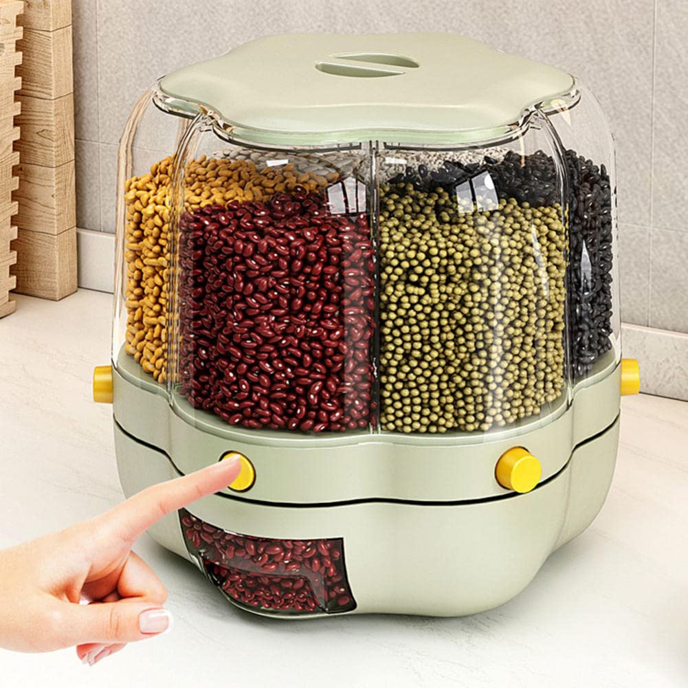 Dispensador giratorio de cereales