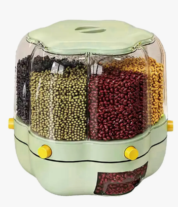 Dispensador giratorio de cereales