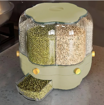 Dispensador giratorio de cereales