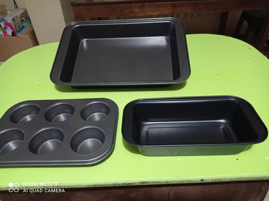 Set de Moldes para Horno * 3