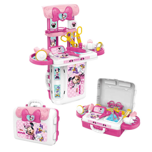 Set 3 en 1 Minnie Doctora Maleta