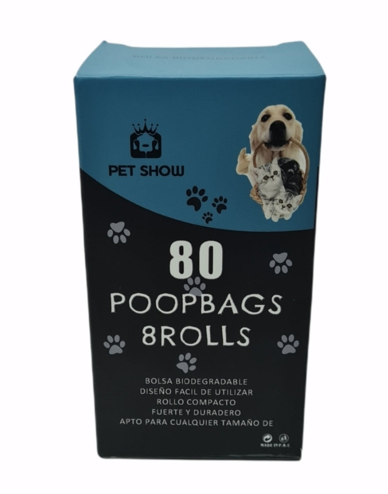 Bolsas Biodegradables Mascotas POOPBAG